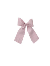 Baby pink - Long tail bow